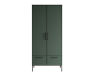 Шкаф двухстворчатый  с ящиками "Nicole" NR26G 250_100_Array